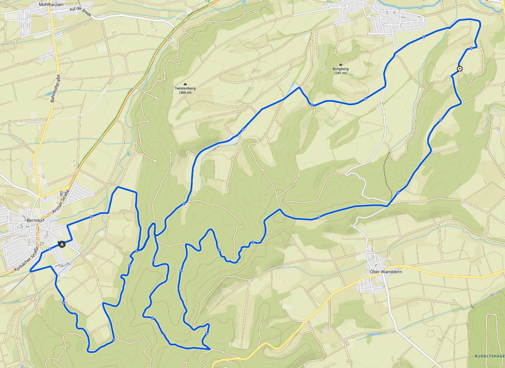 Berndorfer Volkslauf 23 Kilometer MTB